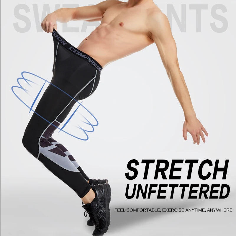 Fitness Tights Legging for Men's